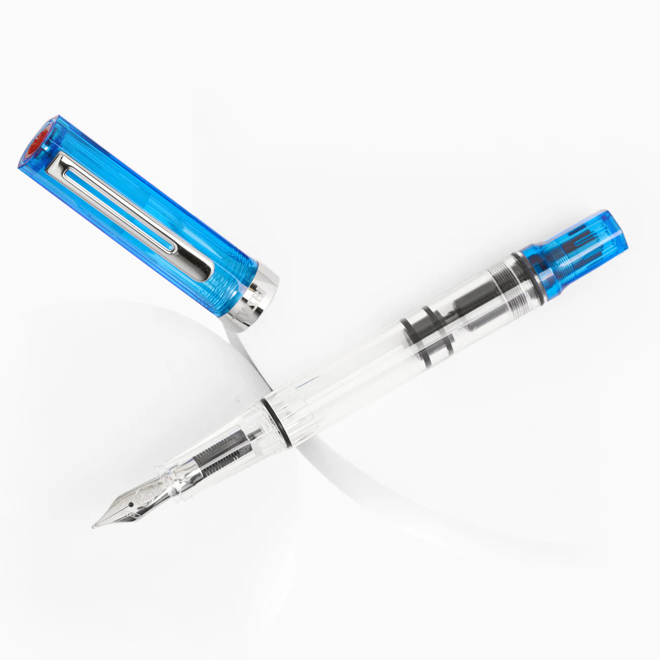 TWSBI Eco Transparent Blue - Medium Nib