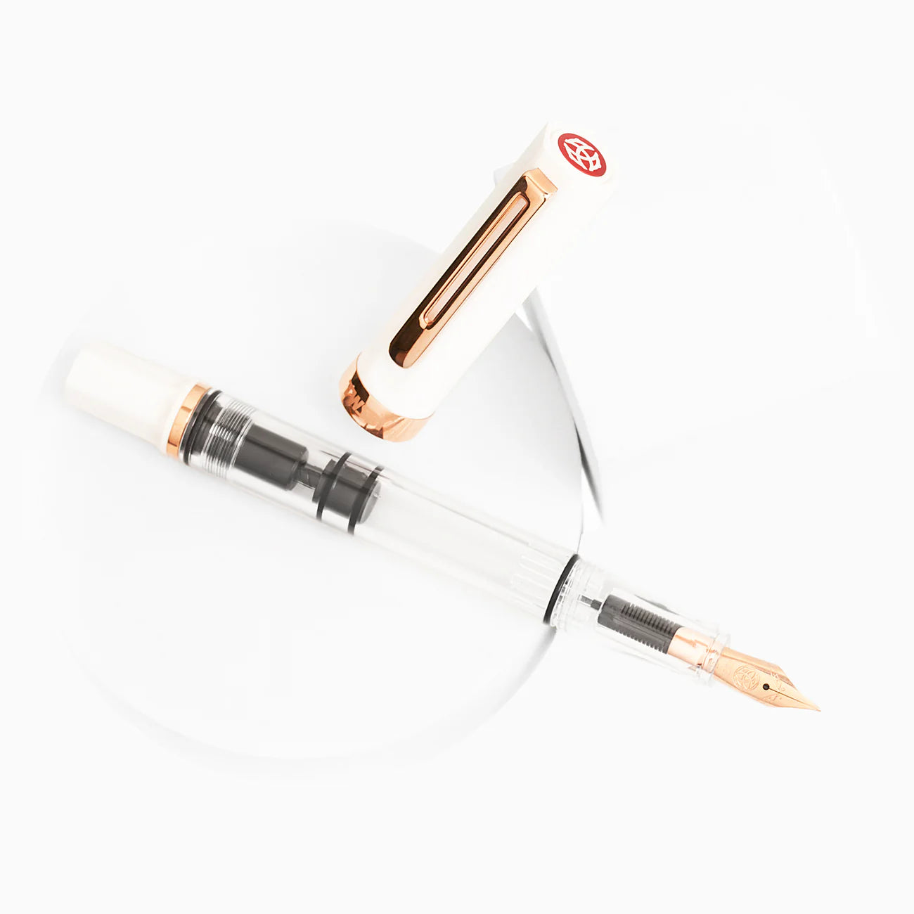 TWSBI Eco White with Rose Gold - Fine Nib