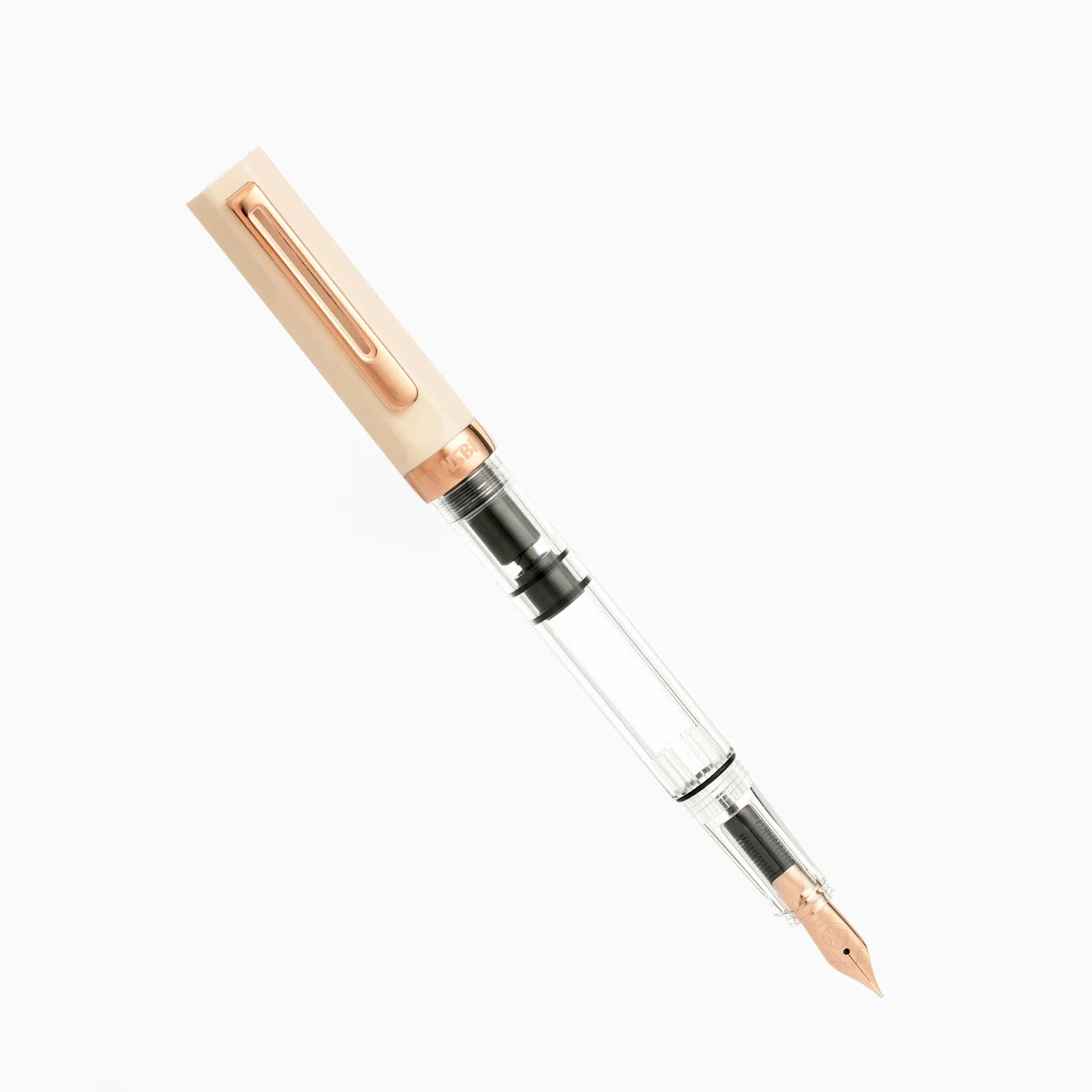 TWSBI Eco Creme and Rose Gold- B Nib