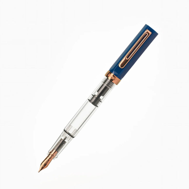 TWSBI Eco Indigo Blue with Bronze - Broad Nib