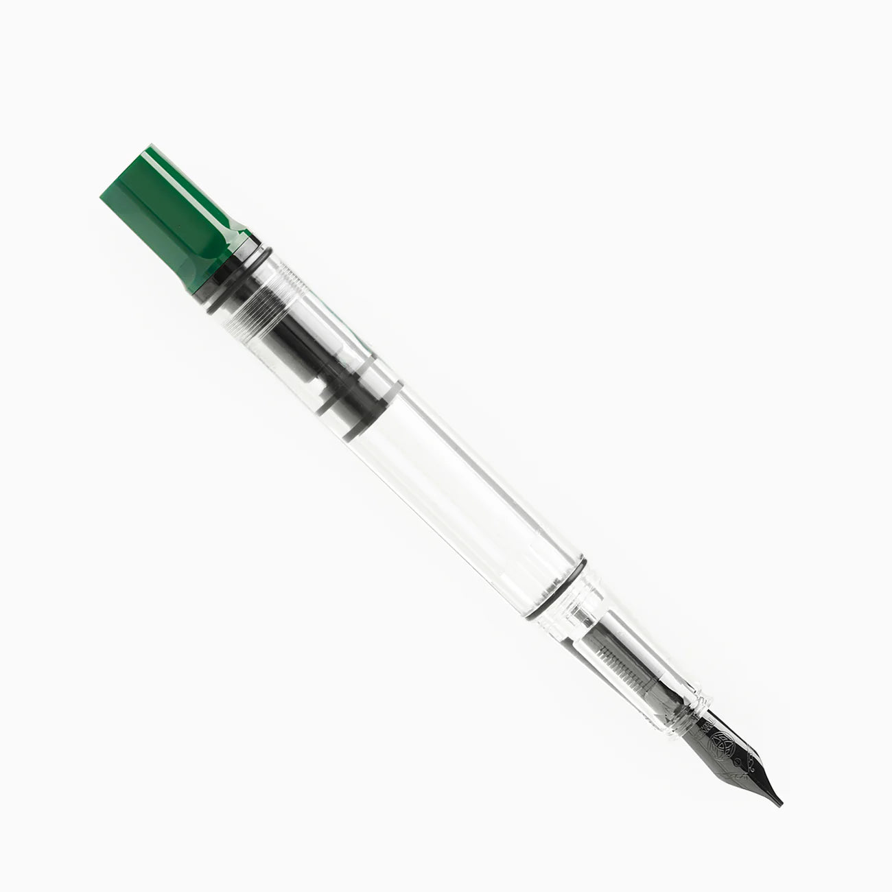TWSBI Eco Irish Green with Onyx - Broad Nib