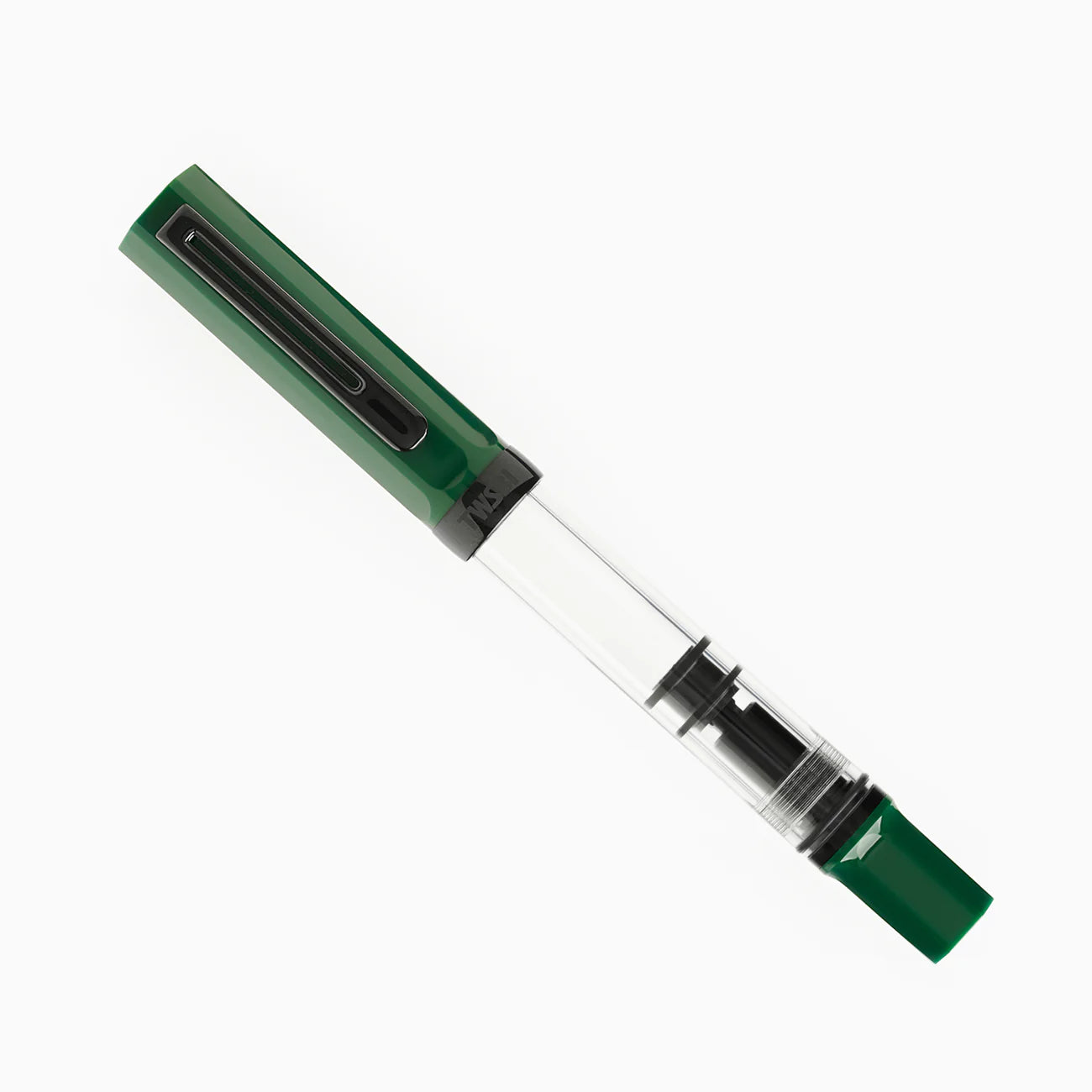 TWSBI Eco Irish Green with Onyx - Broad Nib