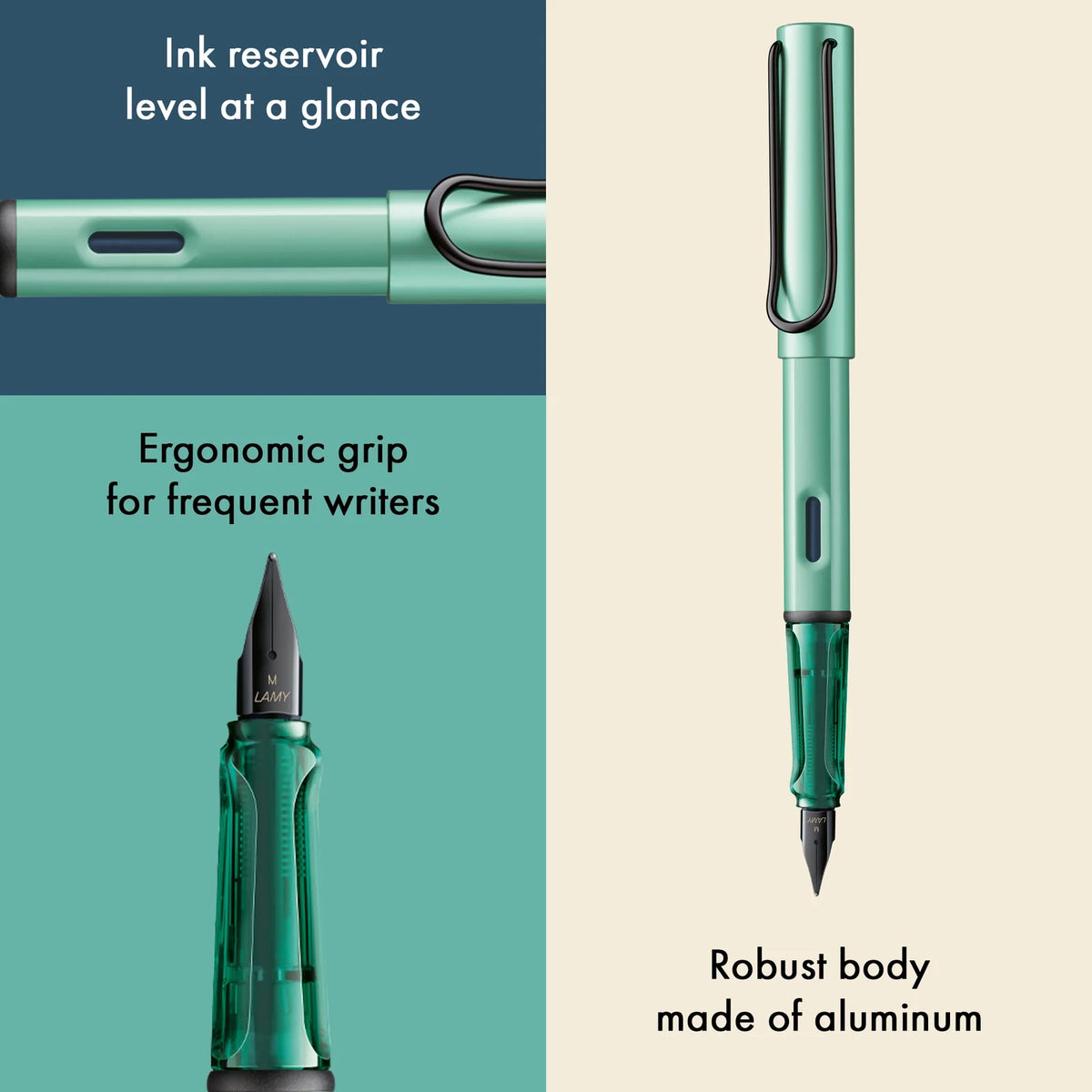 Lamy All-Star - Mint -Fine Nib