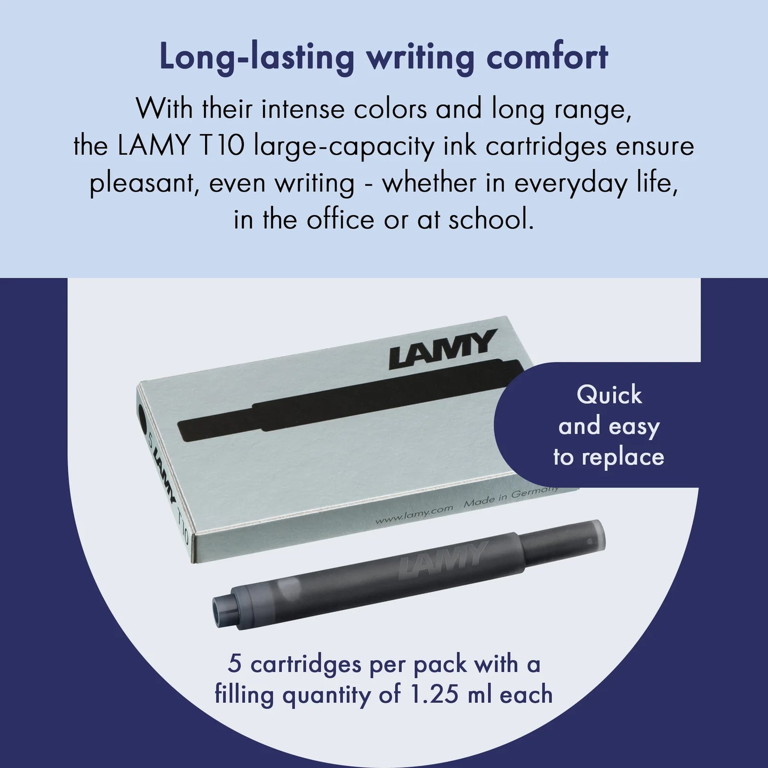 Lamy T10 Ink Cartridge -Violet