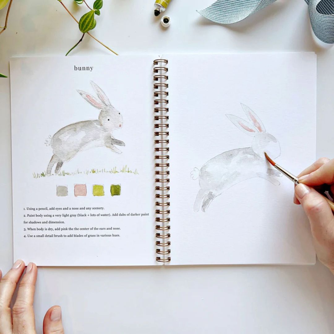Animals - Watercolor Workbook - Emily Lex Studio