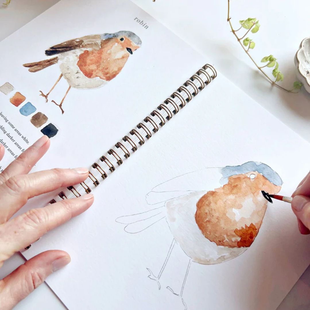 Birds - Watercolor Workbook - Emily Lex Studio