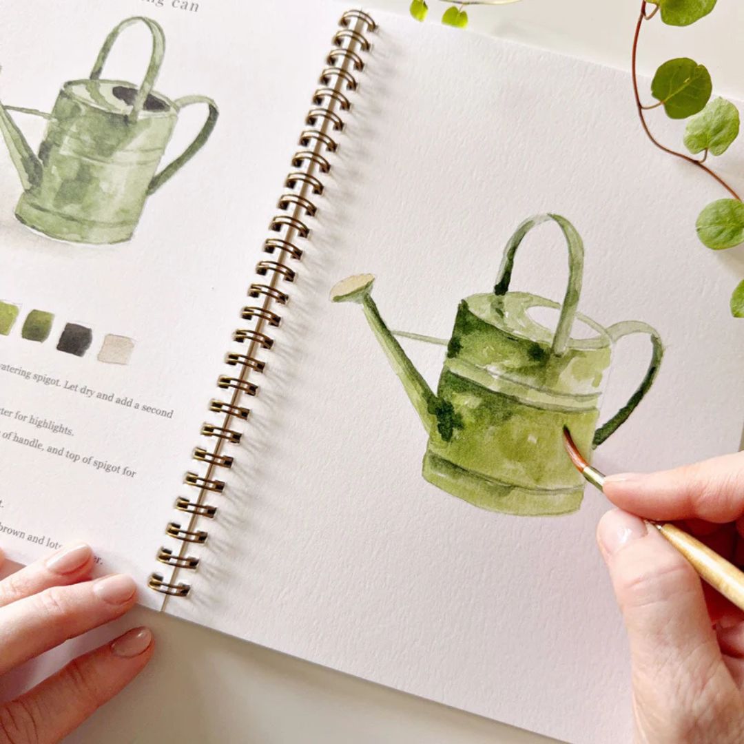 Garden - Watercolor Workbook - Emily Lex Studio