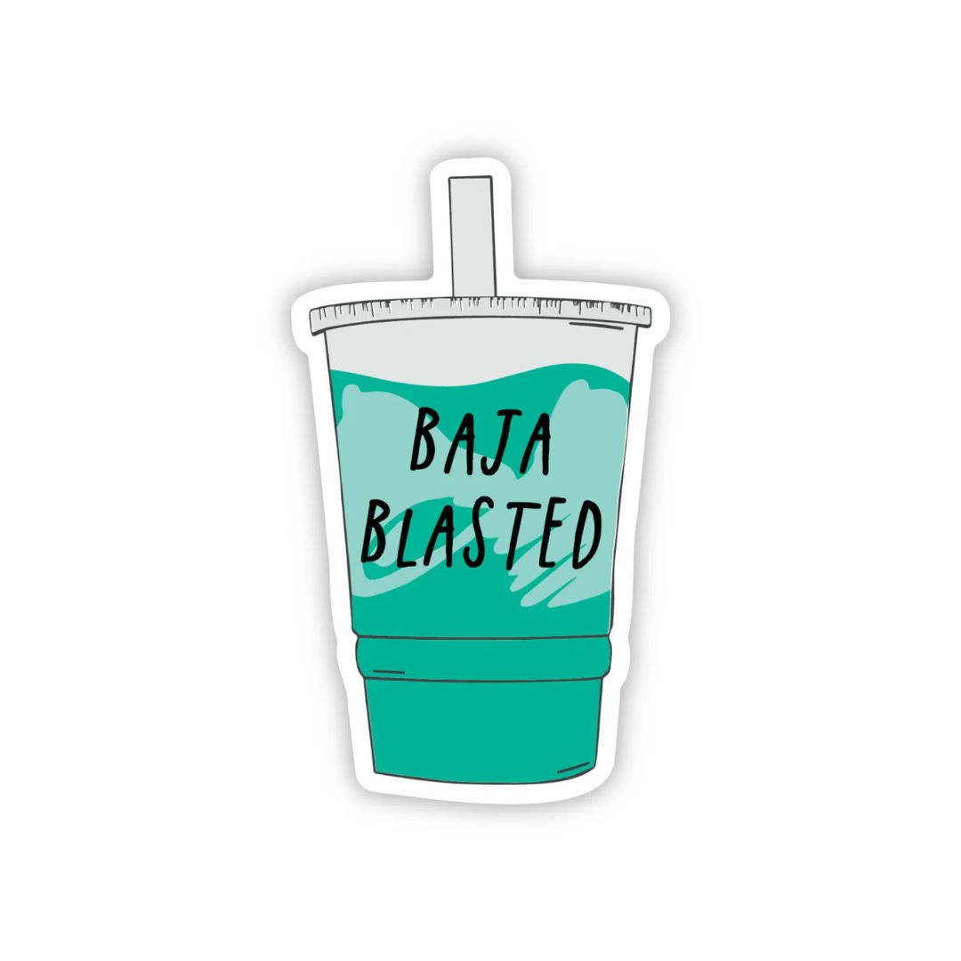 Baja Blasted - Vinyl Sticker - Erin Dayhaw