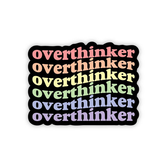 Overthinker - Vinyl Sticker - Erin Dayhaw