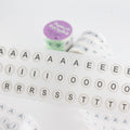 Extra Vowels Letter Beads PET Tape - 50mm