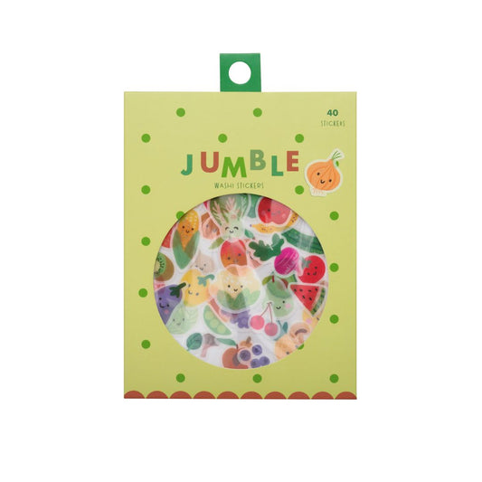 Fresh Picks Garden - Washi Sticker Jumble - Girl of All Work