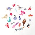 Ocean Wonders - Washi Sticker Jumble - Girl of All Work