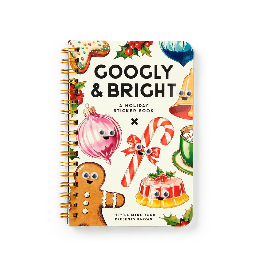 Googly & Bright Holiday Sticker Book