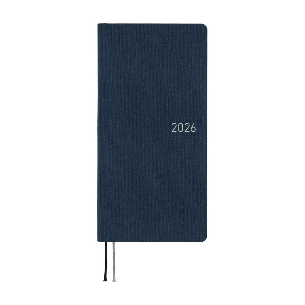 Hobonichi Techo 2026 Weeks MEGA : Cosmo Blue