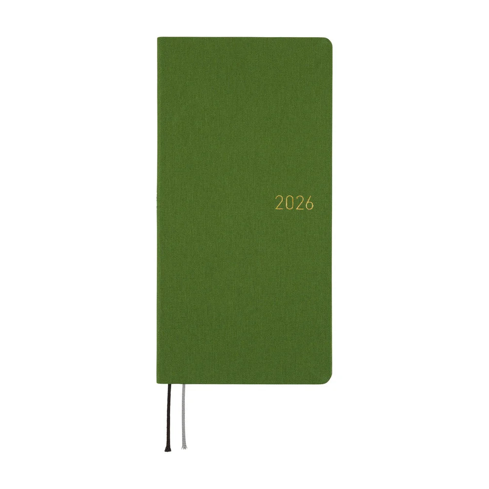 Hobonichi Techo 2026 Weeks MEGA : Antique Green