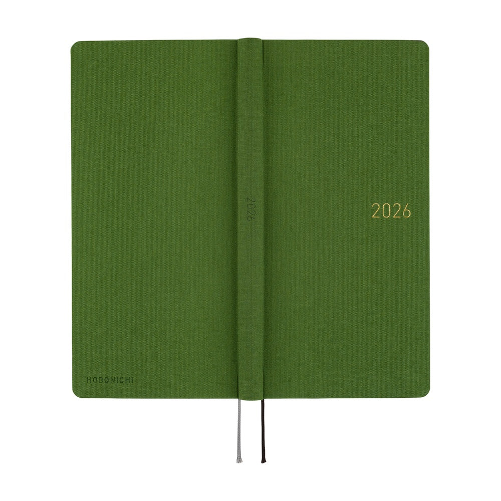 Hobonichi Techo 2026 Weeks MEGA : Antique Green