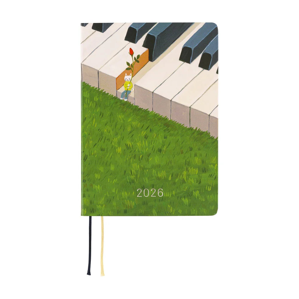 Hobonichi Techo 2026 HON A6 : Hiroko Kubota: Waiting on the Chord
