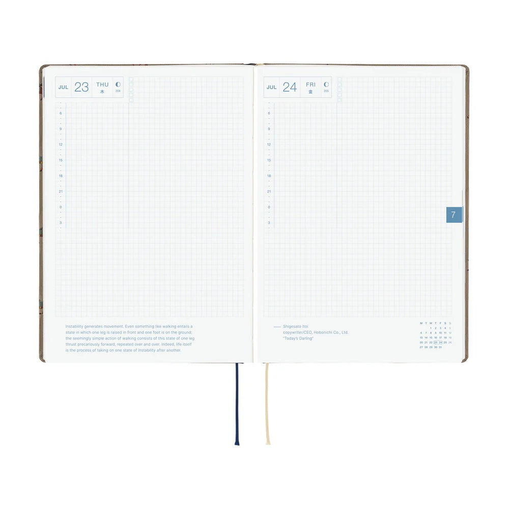 Hobonichi Techo 2026 HON A5 : Bow & Tie