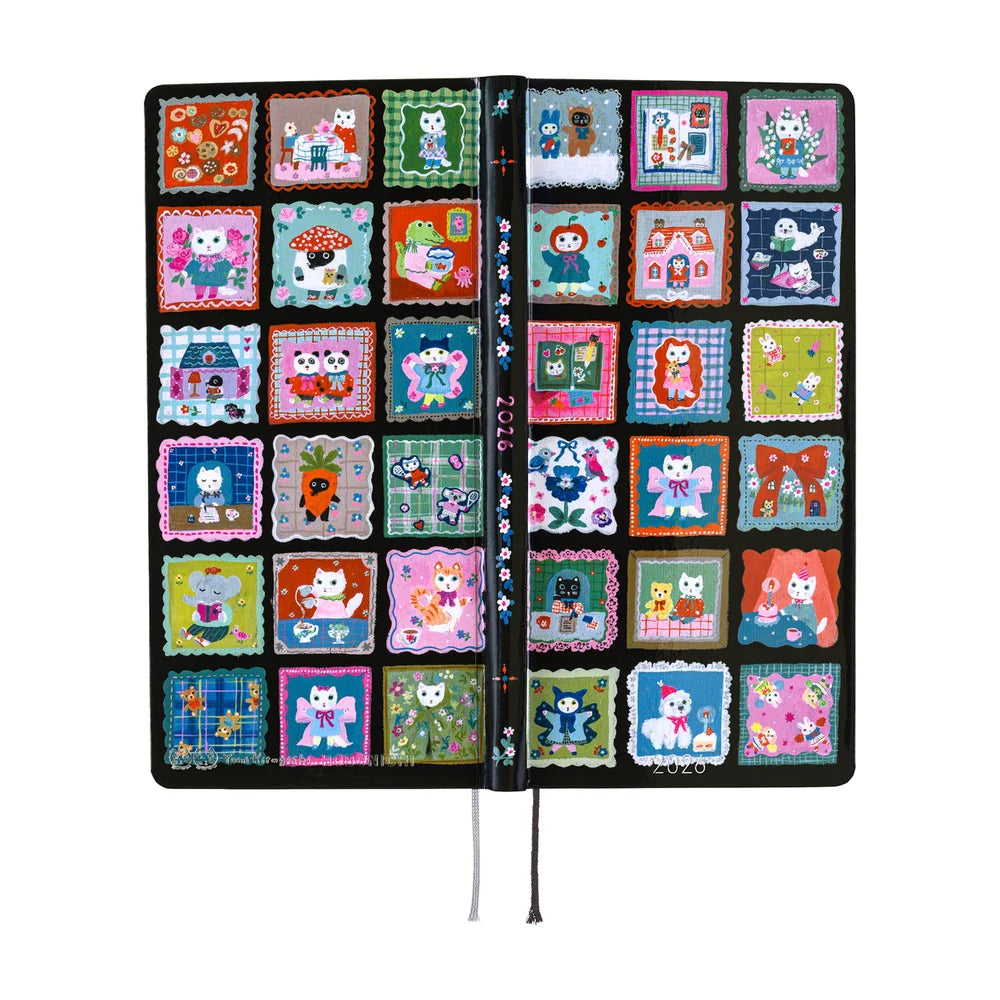 Hobonichi Techo 2026 Weeks Yumi Kitagishi: White Cat’s Daily Life