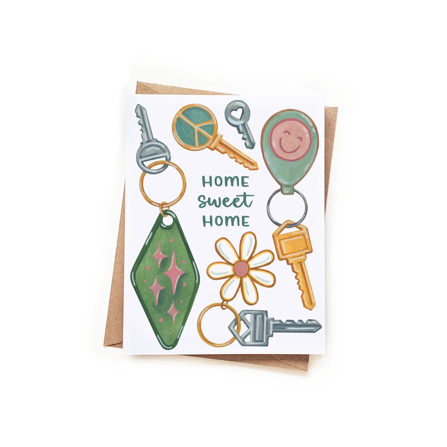 Home Sweet Home - Card - Sketchy Notions