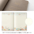 Yuru Log B6 Travel and Hotel Notebook - Midori