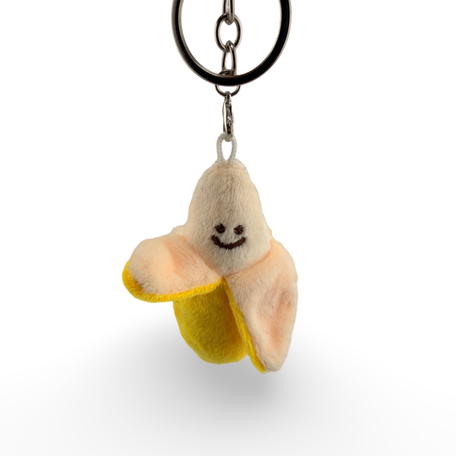 Banana plush keychain