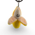Banana plush keychain