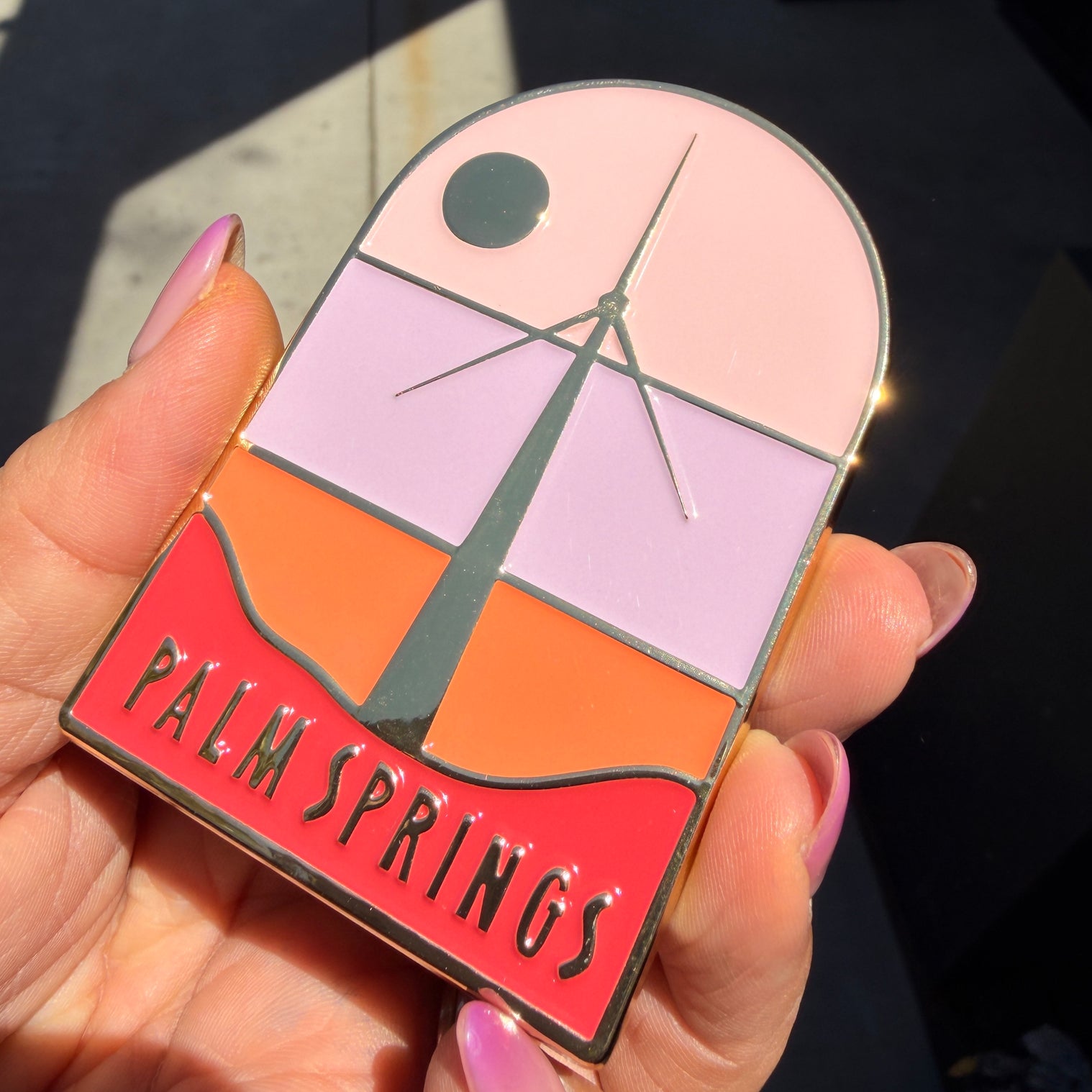 Palm Springs Windmill Magnet