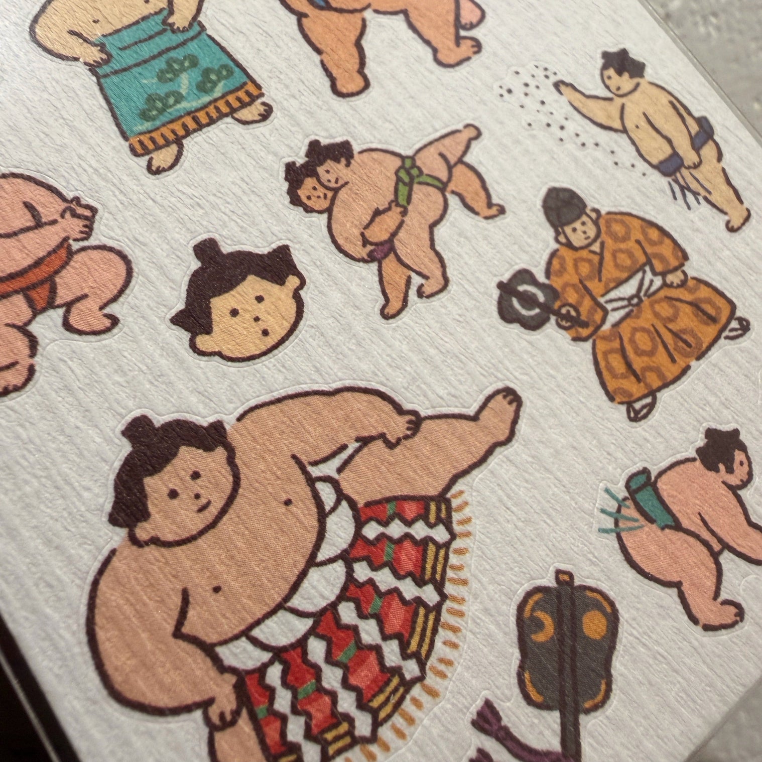 Iroha Sumo Stickers - Mindwave