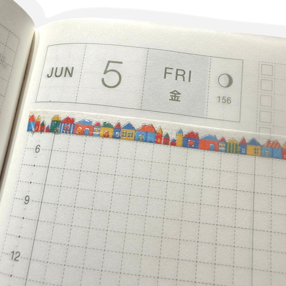 Adorable Home- BGM 5mm Slim Washi Tape