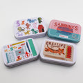Sardine Tin- Stationery Trinket Tin (Empty)