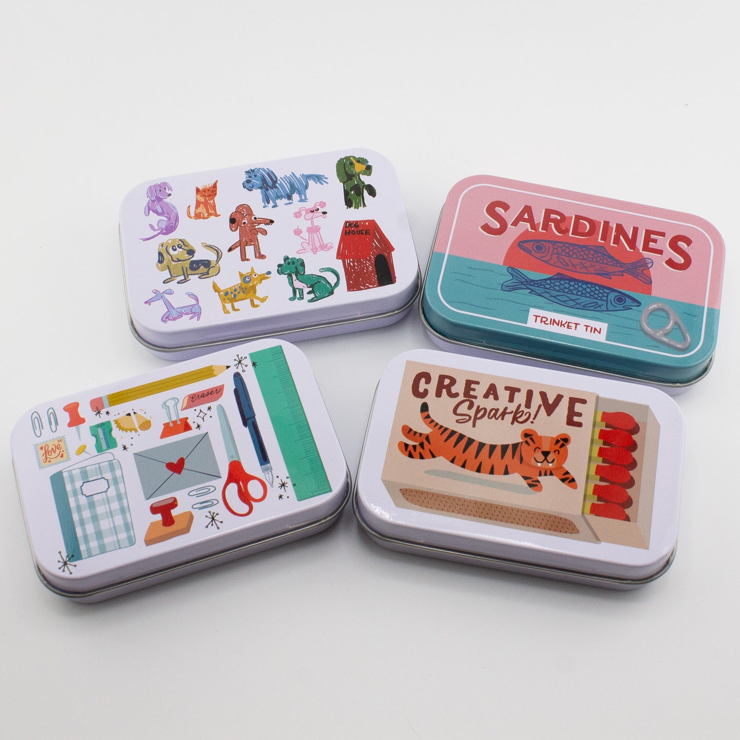 Stationery Lovers - Stationery Trinket Tin (Empty)