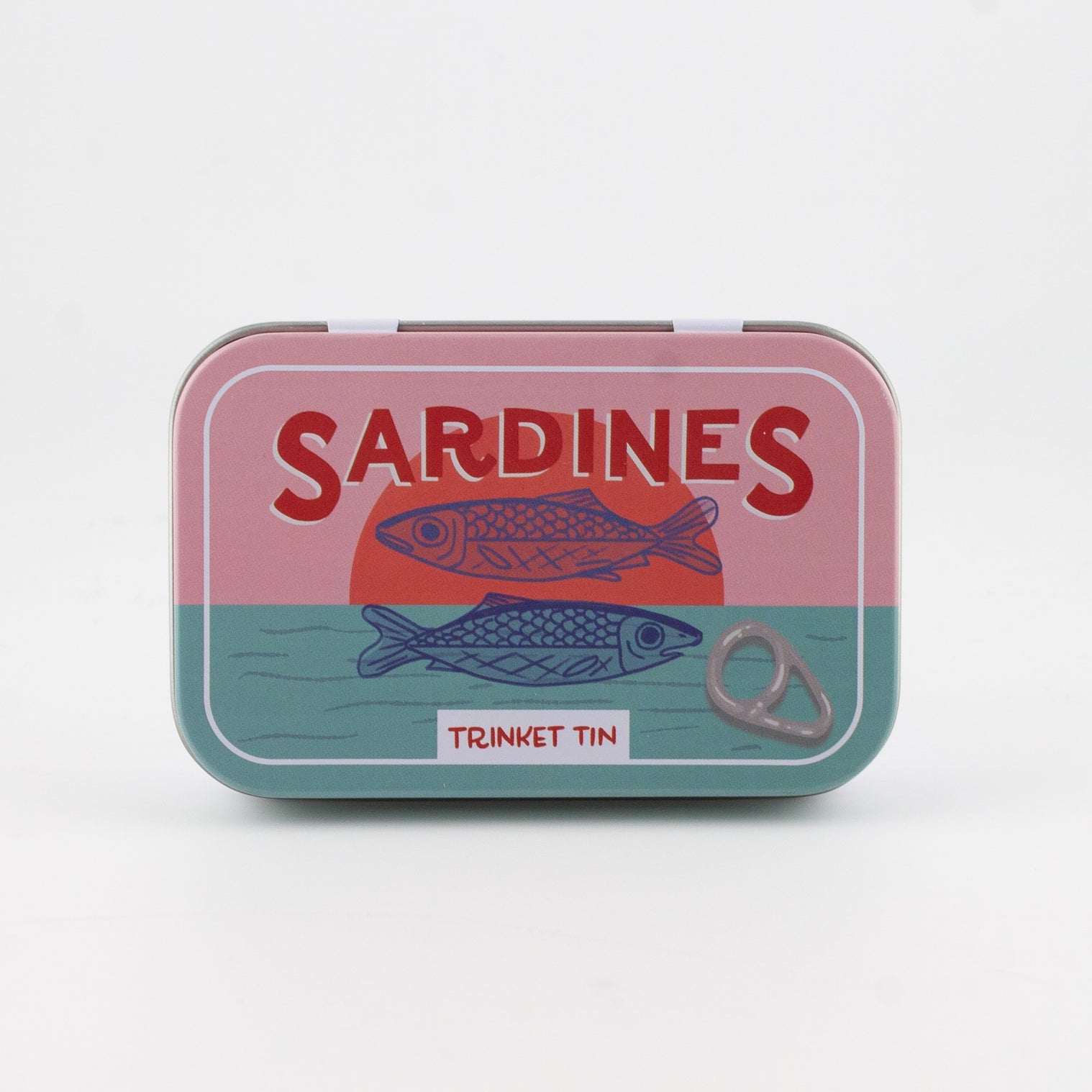 Sardine Washi Flake and Trinket Tin
