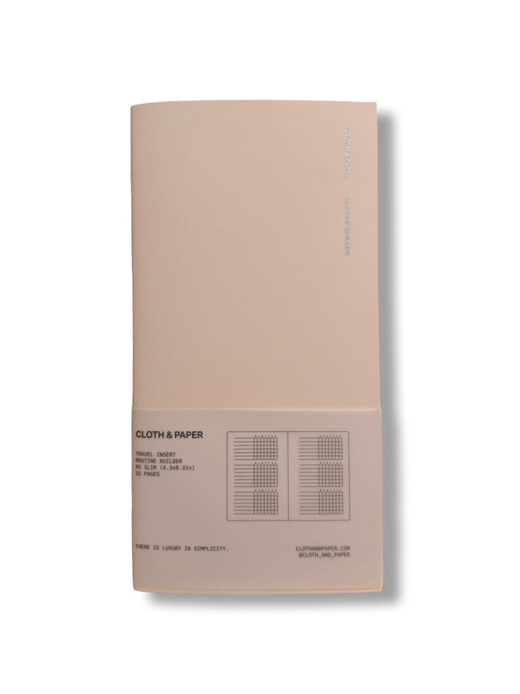 Routine Builder | A5 Slim Travel Insert
