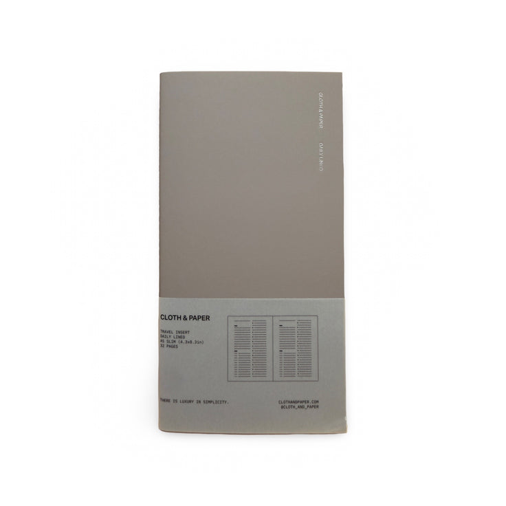 Daily Lined |  A5 Slim Travel Insert