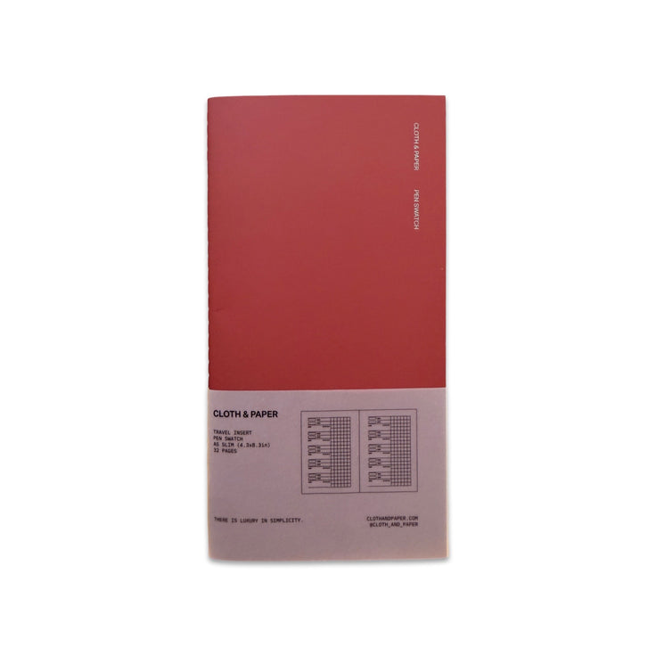 Pen Swatch |  A5 Slim Travel Insert