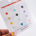 Planner Index Sticker Tabs - Dots 01