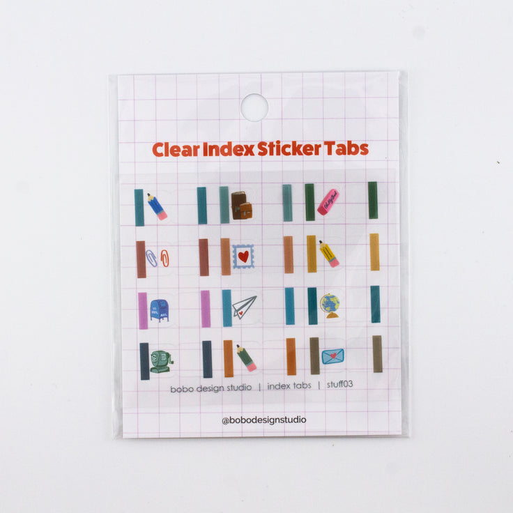 Planner Index Sticker Tabs - Stuff 03