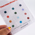 Planner Index Sticker Tabs - Dots 02