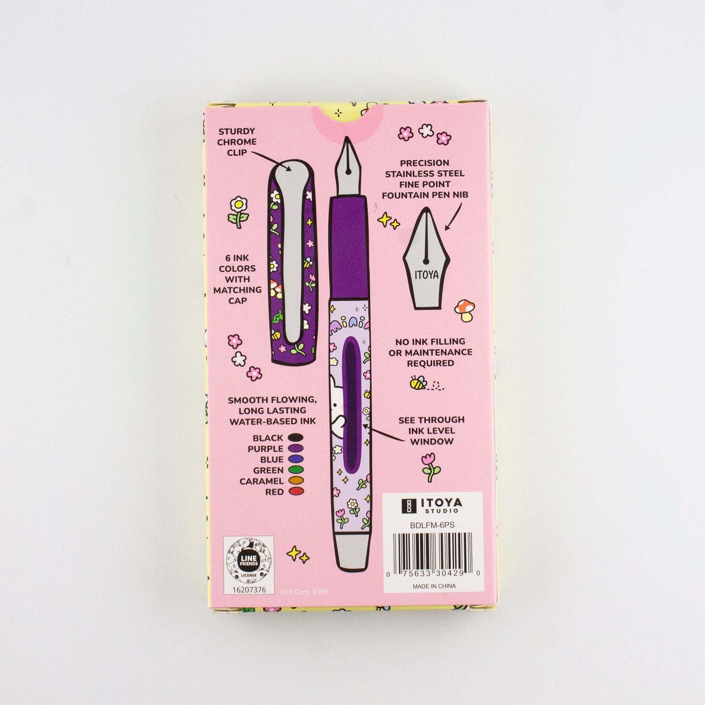 Line Friends Minini Blade Fountain Pen Set