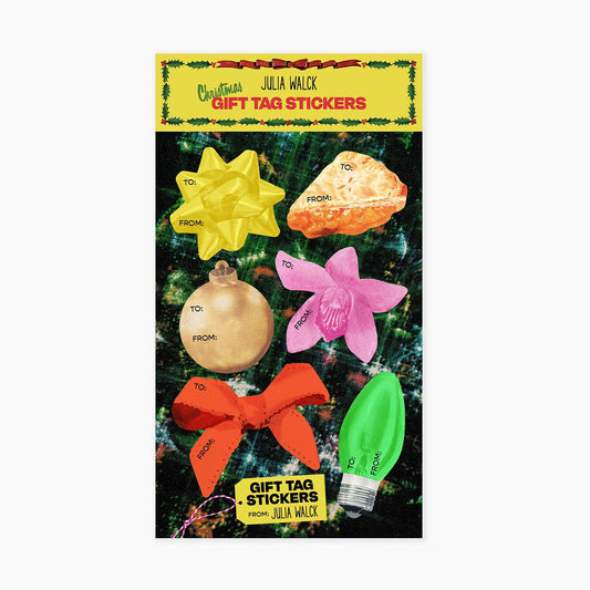 Christmas Vintage Gift Tag Stickers