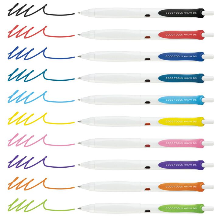 Kokuyo Good Tools Gel Pen -.5mm
