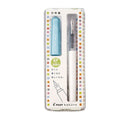 KAKUNO Fountain Pen Extra Fine Nib -White/Soft Blue