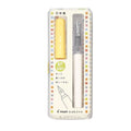 KAKUNO Fountain Pen Extra Fine Nib -White/Soft Yellow