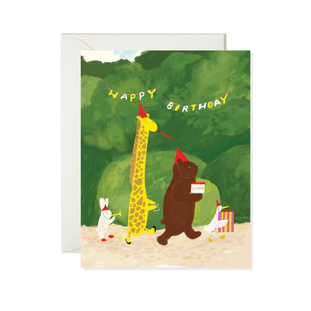 Birthday Parade - Card - Karen Schipper