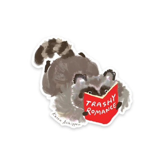 Trashy Romance Raccoon - Sticker - Karen Schipper