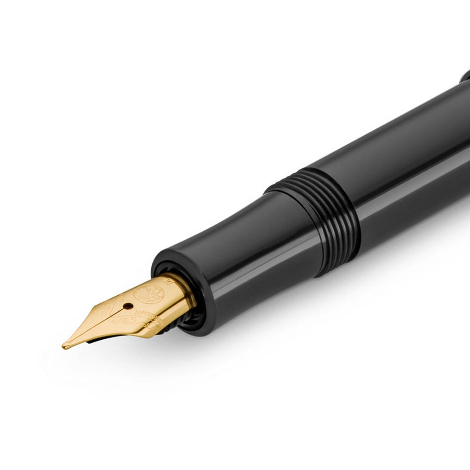 Kaweco Guilloch Sport - Black - F Nib