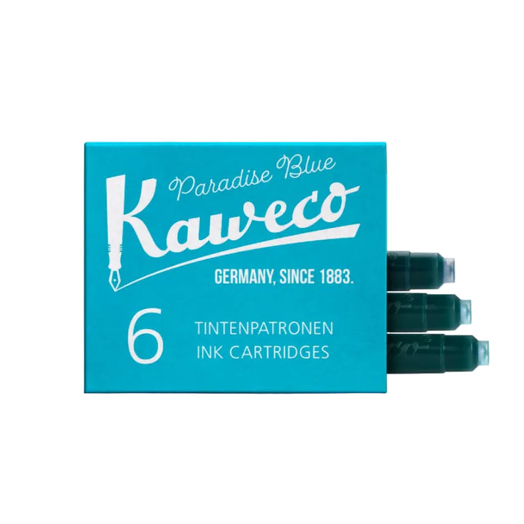 Kaweco Ink Catridges -Paradise Blue/ Turquoise