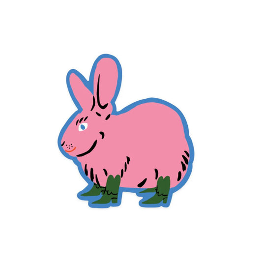 Bunny in Boots - Sticker - Kristina Micotti