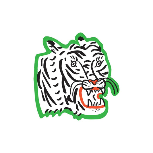 Tiger Head - Sticker - Kristina Micotti
